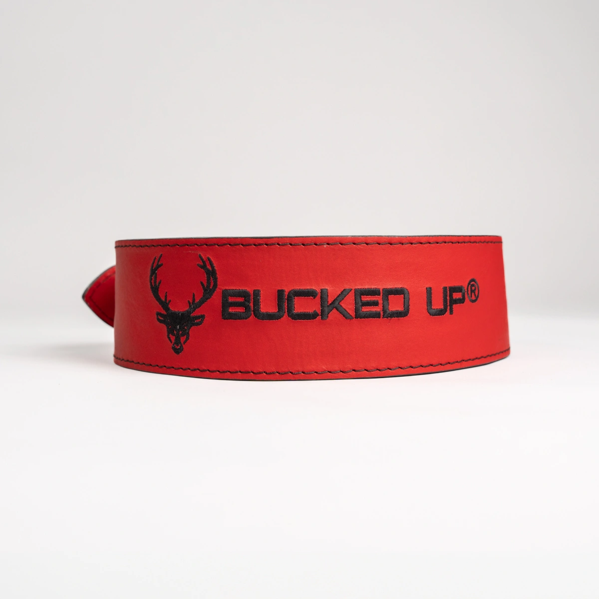 Soft Leather Lifting Belt Bucked Up